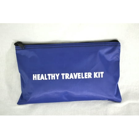 Healthy Traveler Kit Domestic Travel First-Aid Kit - 76301B, 9 x 6, Poly-Bagged Domestic Kit-1 Each