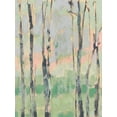 thumbnail image 2 of Goldberger, Jennifer 15x18 Gold Ornate Wood Framed with Double Matting Museum Art Print Titled - Pastels in the Trees II, 2 of 4