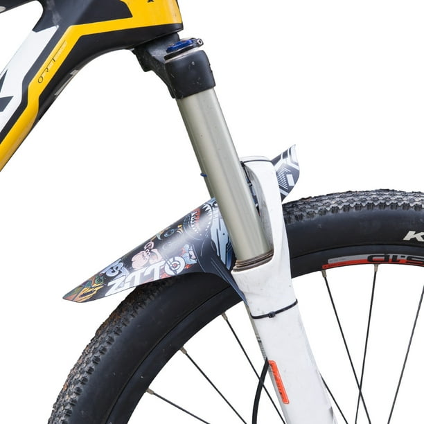 2 Pcs Bicycle Mudguards Water-Lock Front Rear Bike Mud Fenders