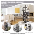 thumbnail image 6 of JTAOT 70'' Tall Cat Tree for Indoor Cats, Multi-Level Cat Furniture with Cat Scratching Post/Stand Platform/Cat Condo, Cat Tower with Funny Toy, Corner Cat Tree and Towers for Medium Cats, 6 of 7