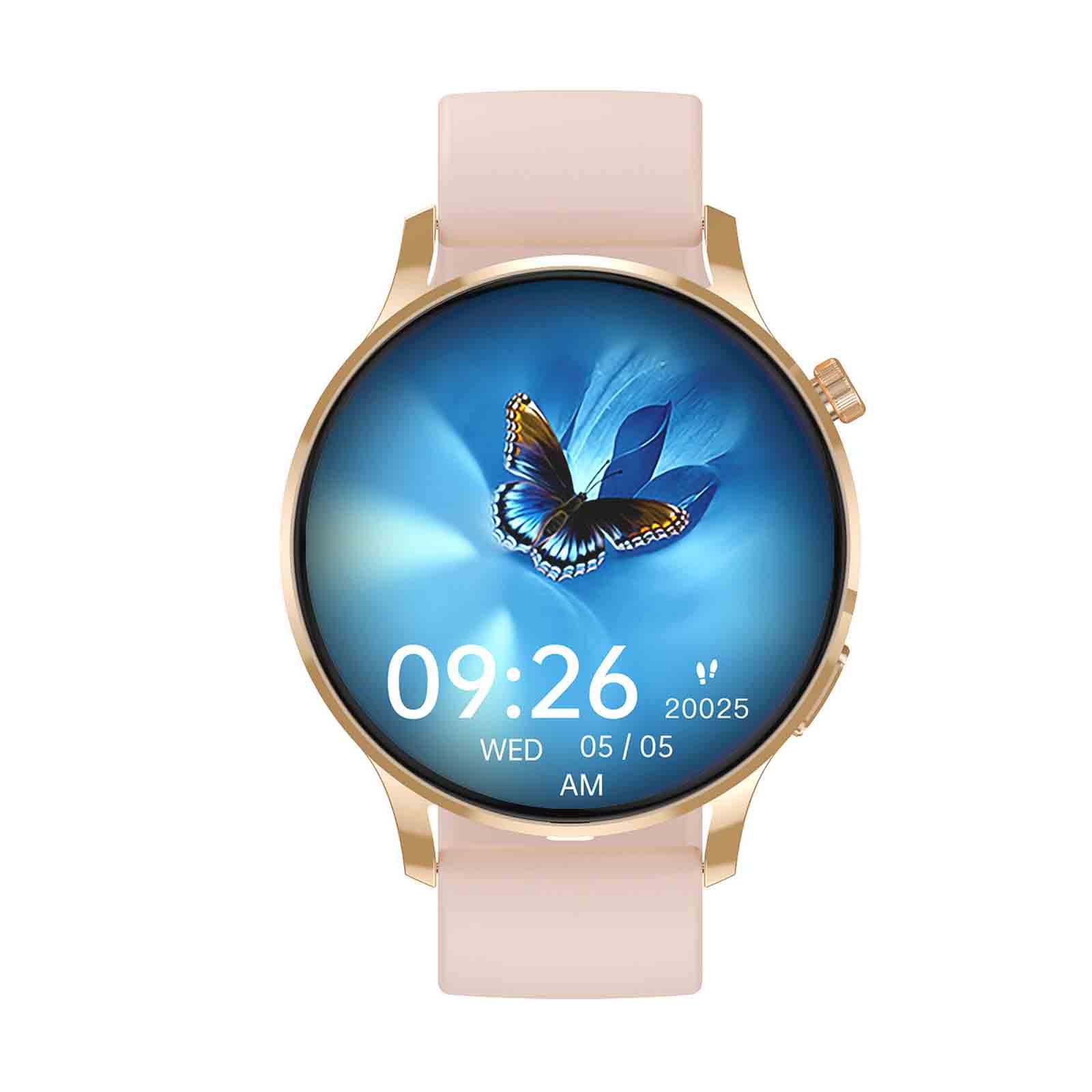 Jubipavy Women's Smart Watch Women's Watch Metal Case Wireless Charging Alipay NFC Bluetooth Calling