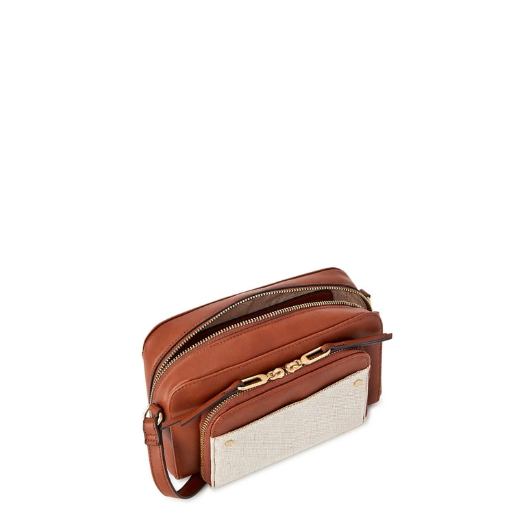 Multi compartment crossbody purse sale