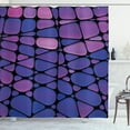thumbnail image 1 of Ambesonne Abstract Shower Curtain, Stained Graphic Drops, 69"Wx70"L, Purple Pink Black, 1 of 3