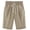 Khaki, variant on haozzaw Plus Size Women’s Cotton Linen Elastic Waistband Shorts with Pockets, Khaki, 2XL