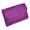 Bright Purple, variant on Unisex Pebble Leather Wallet, 5.3In Short Genuine Leather Coin Card Holder, Unisex Clutch Bags, Can Hold Coins, Id Cards