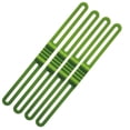 thumbnail image 4 of Eigraketly Paquete de 4 bandas para bicicleta de montaña, linterna, correas para bicicletas, soporte de montaje, corbata Flexible antideslizante Ciclismo Verde, 4 of 6