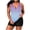 Light Blue, variant on Zpanxa Swimsuit for Women Plus Size One Piece Split Back Adjustable Straps Built in Bralette Solid Color