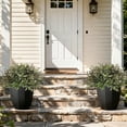 thumbnail image 5 of RECUTMS 8 Bundles Artificial Greenery Stems Fake Green Plants Faux Outdoor Plants UV Resistant Plastic Shrubs for Farmhouse Pathway Indoor Decorations (Grayish Green), 5 of 9