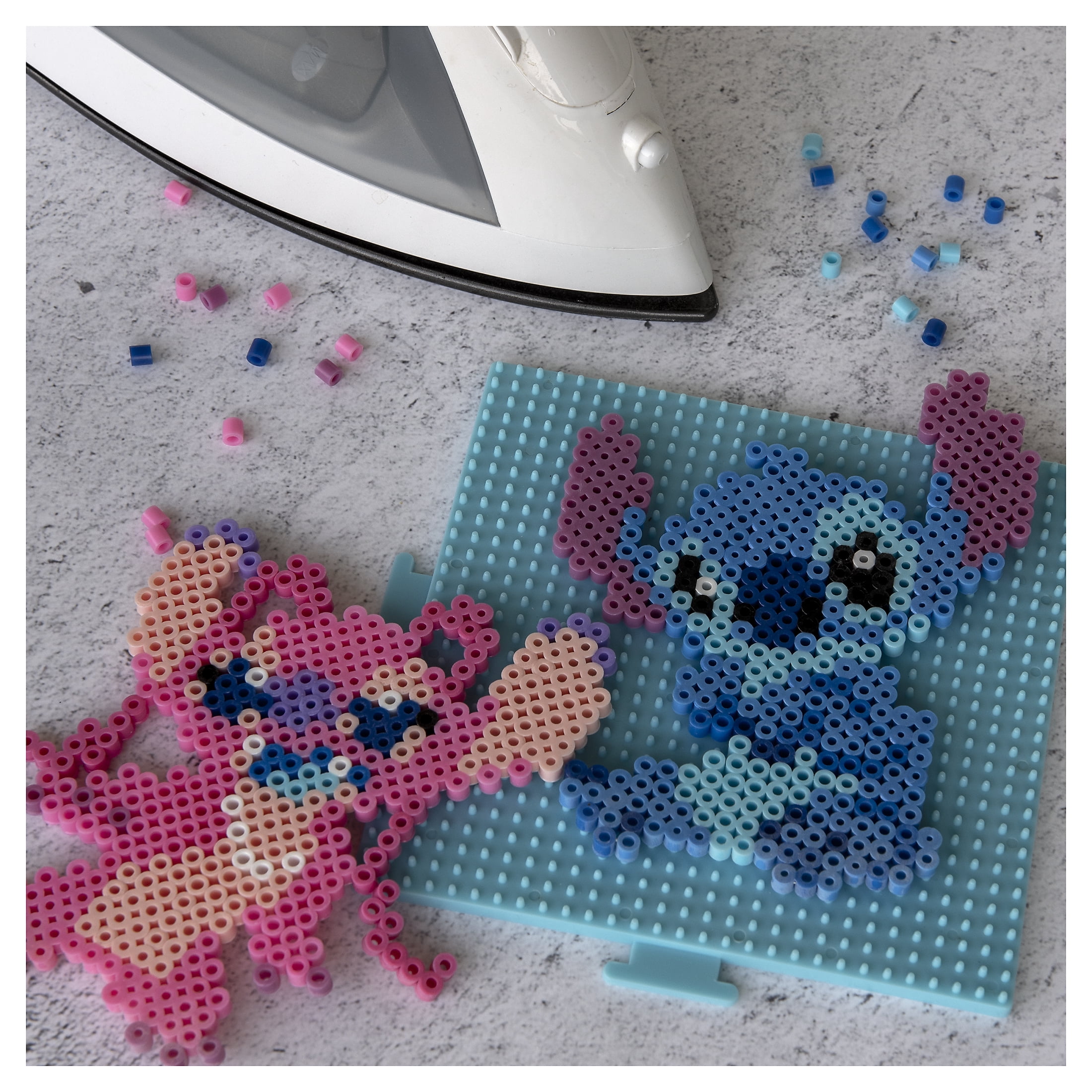 Disney Stitch Fused Bead Deluxe Box Kit by Perler, 4228 pieces, multicolor, ages 6 and up