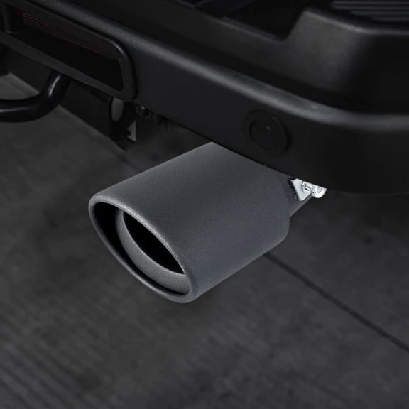 Tgbvmt Car Exhaust Pipe Tip Cover Stainless Steel Modified Exhaust Tailpipe Rust Proof Durable Decorative Design Universal Fit for Auto SUV Truck Van Vehicle Exterior Modification Accessories