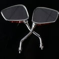 thumbnail image 5 of Motorcycle Scooter Chrome Skeleton Hands Claw Side Rear View Mirrors For Motorbike E-bikes(1pair, Silver Red), 5 of 5