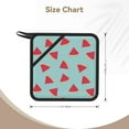 thumbnail image 3 of Sikiie Watermelon Pot Holders Kitchen Insulation Mats Heat Resistant Pot-Holder Oven Anti-Scald Pads for Cooking Baking, 7.1*7.1inch, 3 of 8