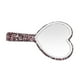 thumbnail image 5 of Mirror de Mano de Dhinestone, Deslumbrante Lindo Espejo de Corazón de Diamantes de Diablo de Diamantes de Diablo., 5 of 7