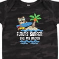 thumbnail image 4 of Inktastic Surfing Future Surfer Like Daddy Boys or Girls Baby Bodysuit, 4 of 5