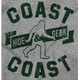 thumbnail image 2 of Bigfoot Coast to Coast Hide and Seek Unisex Plus Fleece Graphic Sweatshirt Brisco Brands 2X, 2 of 5