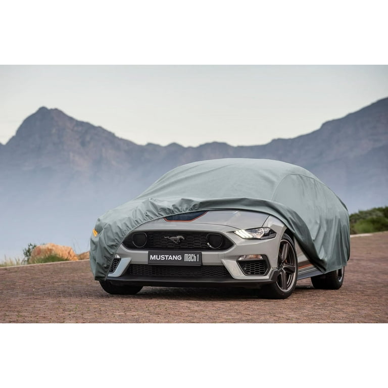 Kayme Heavy Duty Car Cover Custom Fit Ford Mustang/Shelby/Mustang GT GT350  GT500 (1965-2023), Waterproof All Weather for Automobiles, Full Exterior  Covers Sun Rain UV Protection. 