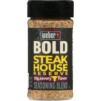 Weber BOLD Steakhouse Reserve Seasoning, Steak Seasoning Blend, 6.9 oz Shaker Bottle