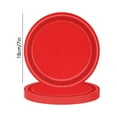 thumbnail image 3 of Bpyeka Tablewares,Christmas Party Supplies Red Plates Festive Tableware Paper Plates for Christmas Party,Holiday Products,Christmas Decor, 3 of 6