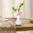 thumbnail image 4 of Plant Pots Planters Retro Transparent Glass Small Vase Vase Desktop Dried Flower Decorative Vase French Light Flower Set Flower Pots Garden Planters Indoor Outdoor Plant Containers, 4 of 7