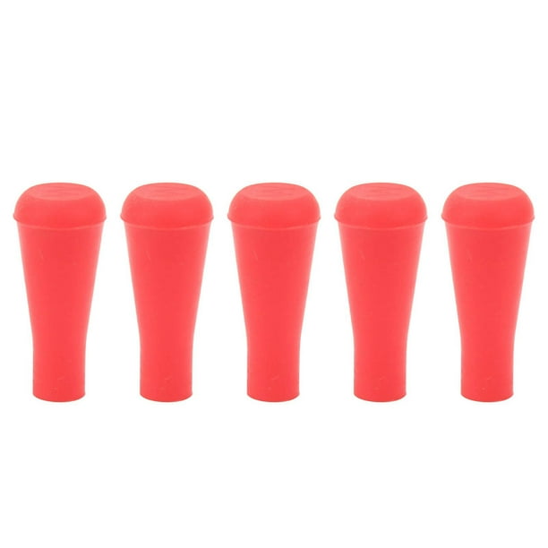 Puntas De Flecha De Tiro Con , 5 Uds., 6mm, Puntas De Flecha De Goma Suave, Puntas Anchas De Punta Roma Para Caza, Tiro, Flechas, Equipo De Entrenamiento