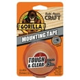 thumbnail image 3 of Gorilla Tough & Clear Double-Sided Mounting Tape, 60" Roll-1 Pack/ Model 6065201, New, 3 of 10