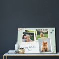 thumbnail image 2 of Custom Canvas Prints Mint And Beige Puppy Happy Birthday Personalized Photo Image Collage DIY Framed Kit Wall Art Picture Room Decor 16x20 inch, 2 of 6