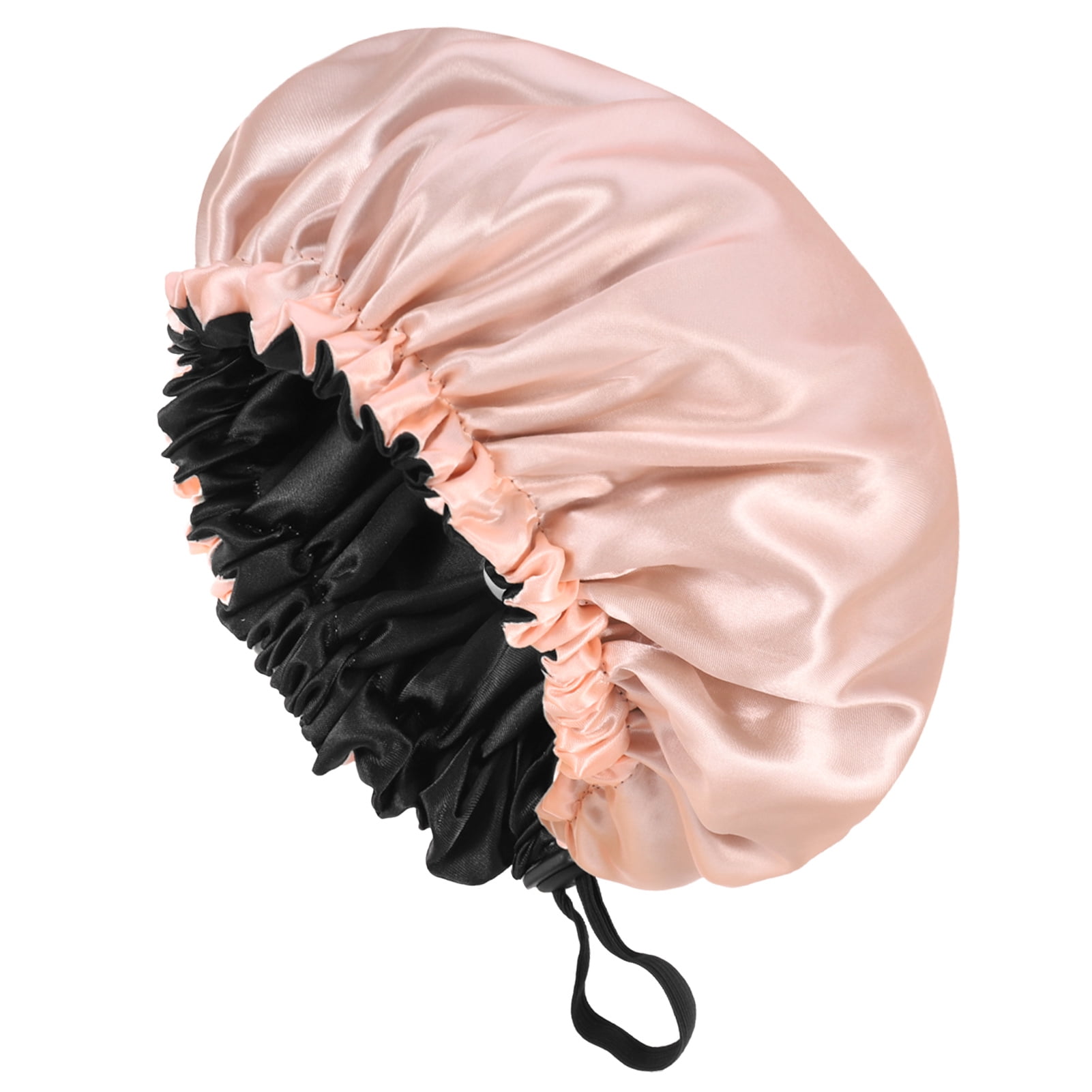 SJENERT Satin Sleep Cap for Women Long Hair Silky for Curly Hair