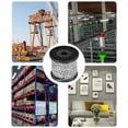thumbnail image 6 of Practical 100cm Galvanized Steel Chain Silver Roll for Bird Feeders Overhead Lights Artworks and Flowerpots, 6 of 8