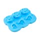 thumbnail image 2 of Molde de cubitos de hielo de silicona con formas de rosa diamante, de grado alimenticio, reutilizable, flexible para hielo, chocolate, caramelos, manualidades DIY, de -40°C a 230°C., 2 of 5