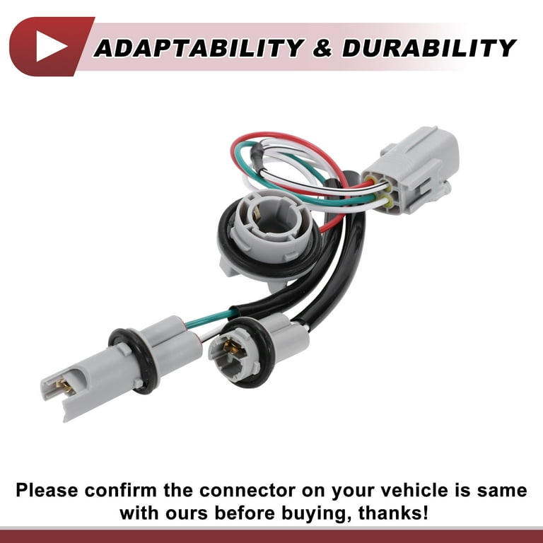 Headlight Light Socket Wiring for Lexus GX470 2003-2009 No