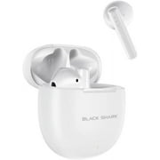 Black Shark Lucifer T9 Bluetooth Headphones, Dual Microphones with Environmental Noise Cancellation, 13mm Dynamic Driver, Bluetooth 5.3, IPX4 Waterproof, Up to 40hrs Gaming Earbuds - (White)
