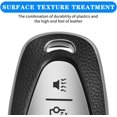 thumbnail image 4 of Key Fob Cover Compatible with Chevrolet Equinox Malibu Trailblazer Traverse Volt Bolt Keychain Case Holder Protector,Gray, 4 of 7