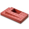 thumbnail image 1 of Yuarrent Organizador de soporte de lápiz labial de silicona contenedor de soporte de gran capacidad para mujeres tocador tocador cajón estante bandeja Almacenamiento y organización del hogar Rojo, 1 of 6