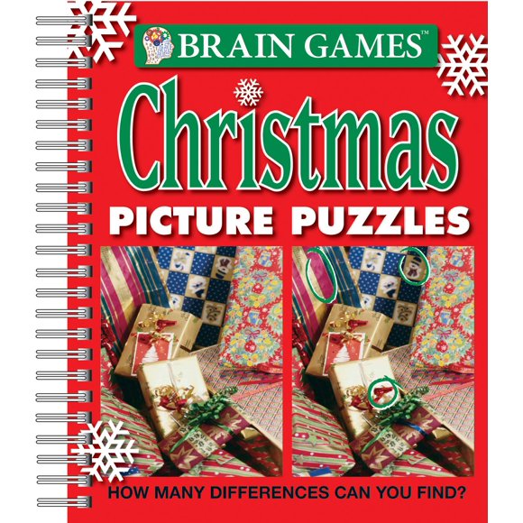 Jeux de Réflexion - Casse-Tête d'Images : Noël : Combien de Différences Pouvez-Vous Trouver?