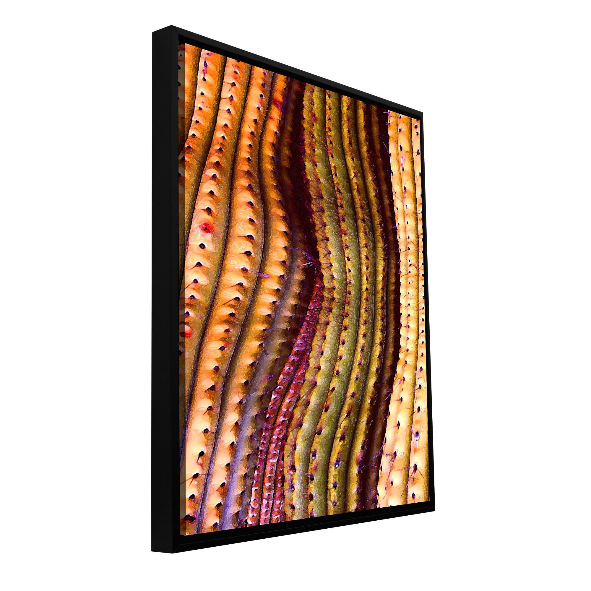 Dean Uhlinger "Tubos Trenzado" Floater-Framed Gallery-Wrapped Canvas