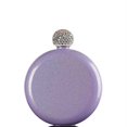 thumbnail image 4 of Frasco- Ab Tapa De Cristal Creativo 304 Acero Inoxidable Vino Alcohol Licor Frasco Para Mujeres Niñas Hombres Fiesta Tamaño De Mano Flask-5oz, 4 of 4