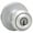 Satin Chrome, variant on Kwikset Polo Entry Knob in Satin Nickel