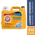 thumbnail image 1 of Arm & Hammer Cold Water Clean Fresh Scent Liquid Laundry Detergent, 215 Loads, 6.36 L, 1 of 9