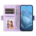 thumbnail image 3 of Funda GANGXUN para Google Pixel 9 con diseño acolchado elegante, cuero PU, protección total y ajuste preciso, 3 of 5