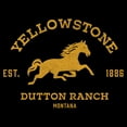 thumbnail image 2 of Men's Yellowstone Dutton Ranch Horse Logo Sweatshirt, 2 of 4
