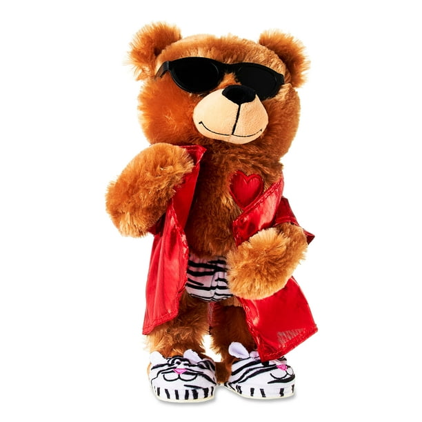 Way To Celebrate Valentine's Day Animated Plush, Bear Flasher 