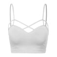 thumbnail image 2 of KOGMO Women's Seamless Criss-Cross Front Bralette with Removable Bra Pads, 2 of 5