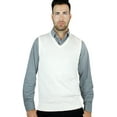 thumbnail image 4 of Blue Ocean Mens Solid Sweater Vest (sv-243), 4 of 13