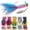 SpinMaster 30 Feather Finesse Crappie Jigs(10 colors)-1/16 oz, variant on FeatherPro 50 Crappie Master Jigs(10 colors), 1/16 oz Fishing Lures for Panfish Trout