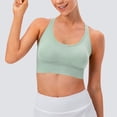 thumbnail image 2 of Atogsazn Womens Casual High Neck Tank Top Summer Yoga Athletic Sleeve Top Fashion Gym Clothes 02-Green XL, 2 of 9