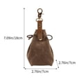 thumbnail image 4 of Bolsa portátil de bocadillos para perros | Bolsa de golosina con cordón de lona para entrenamiento, caminata, senderismo | Contenedor de comida para mascotas manos libres | A prueba de fugas | 7,09, 4 of 7