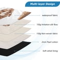 thumbnail image 3 of FORMRS 13-13.3 inch Laptop Sleeve Case Soft Carrying Quilted Computer Bag Cover, Brown Ice Cream Pattern, 3 of 7