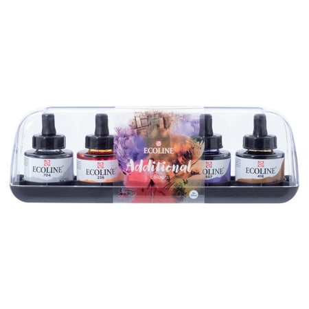 UPC: 8712079408305 | Ecoline Watercolour 30ml Pipette Jar Sets 5-Color Secondary Set