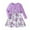 Purple, variant on Toddler Girl Dresses Girls Summer Clothes Sleeveless Cute Cami Short Dress and Long Sleeve Jacket Set 2 Piece Dress for Girls 12-18 Months