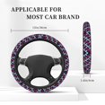 thumbnail image 5 of Balery Steering Wheel Covers Patriotic Star Elastic Skidproof Steering Wheel Protective Cover Case Fit Universal Auto Accessories Decor, 5 of 8